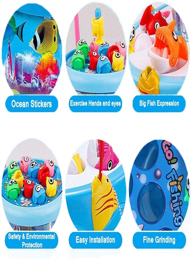 STOFFIER GARTEN TWISHA Enterprise Fish Catching Game for Kids with 26 Fishes and 4 Pods, Includes Music and Lights - Image 3